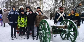 Посещение мини-реконструкции сражения 1812 года