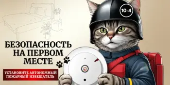 Актуально! "Установи автономный пожарный извещатель"
