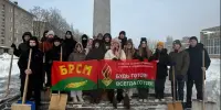 Волонтерская акция "Снежный десант"
