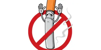 Книжная выставка-совет "SOS-скорее оставь сигарету"