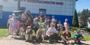 В гостях у настоящих героев МЧС